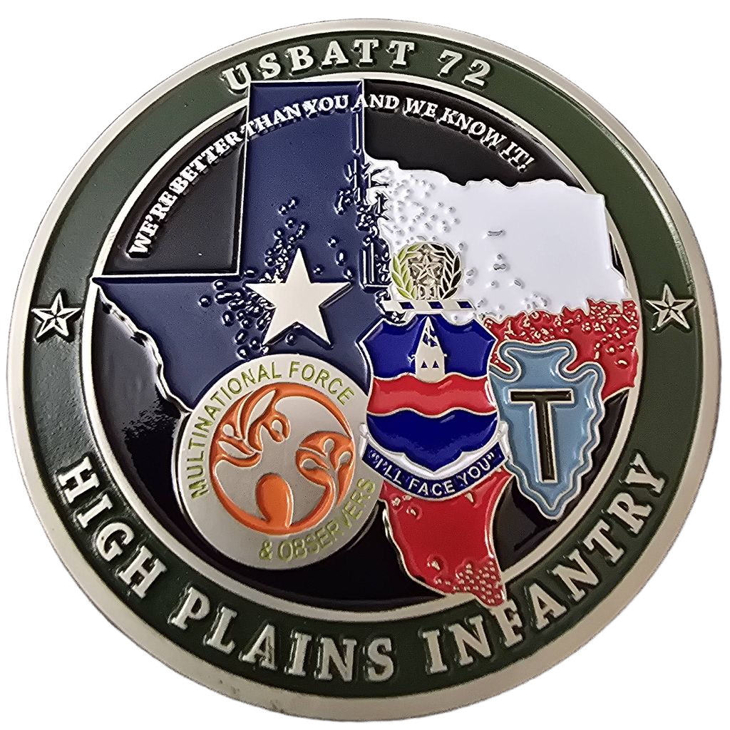 US BATT 72 high plains infantry — front