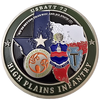 US BATT 72 high plains infantry