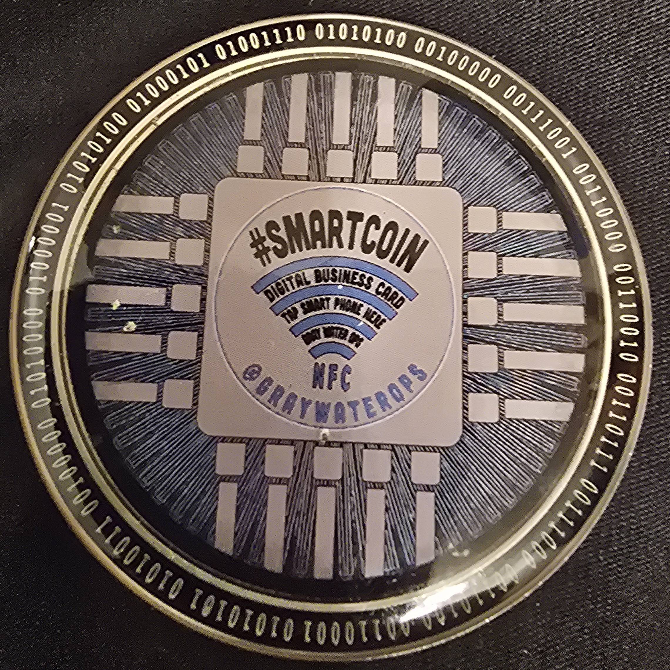Outside the Wire Smart Coin — front