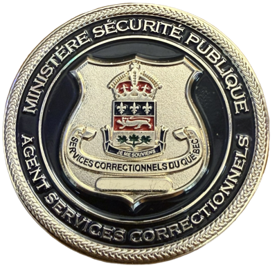 Quebec Ministry of Public Security Correctional Services Officer