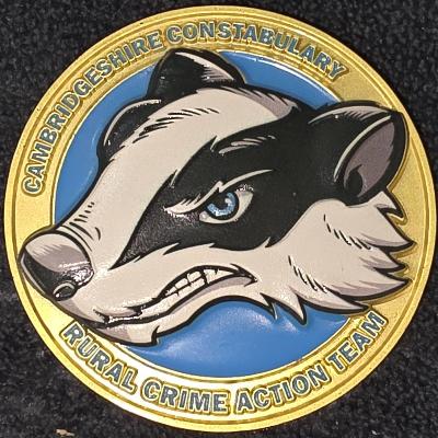 Cambridgeshire rural crime action team Ltd coin #25