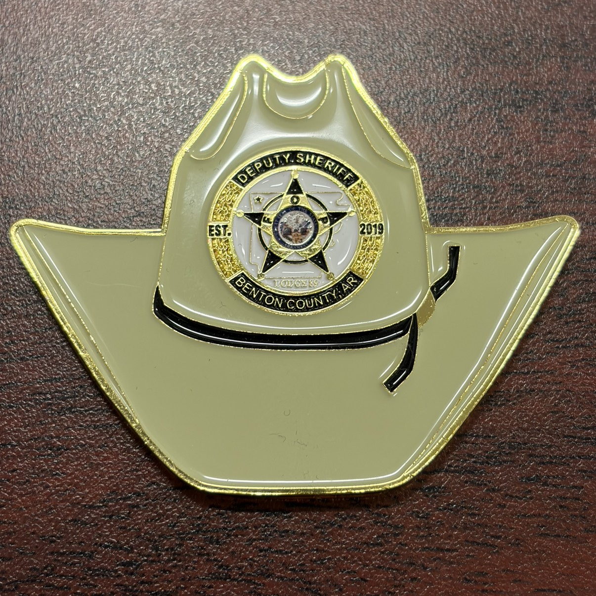Benton County SO Big Hat — front