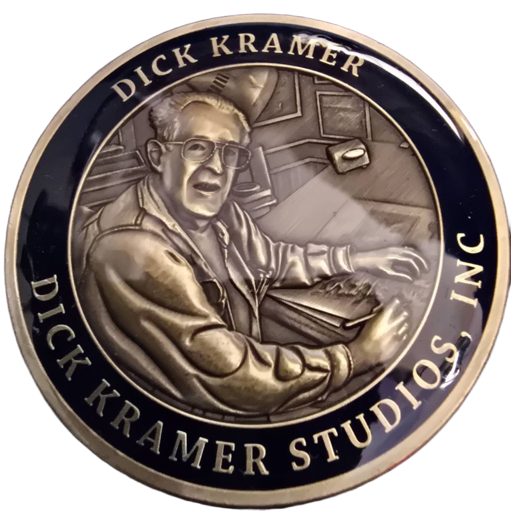 Dick Kramer coin 3 in a series of 15 We the People — back