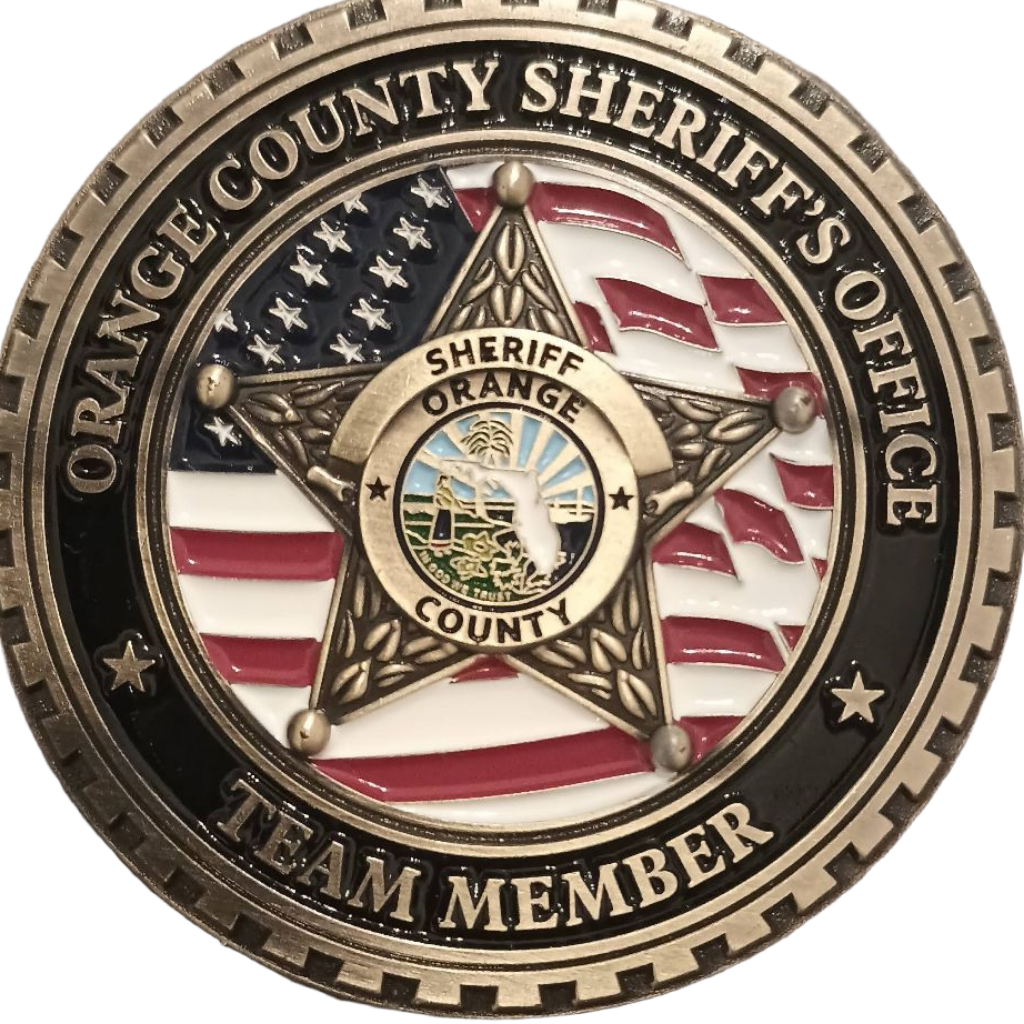OCSO Hostage Negotiation Team (Member Coin) — back