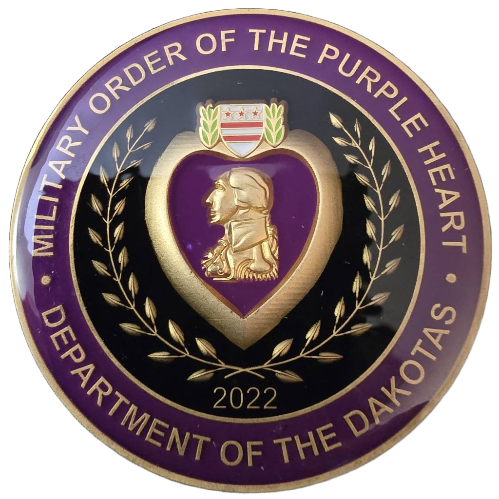 Military order of the purple heart — front
