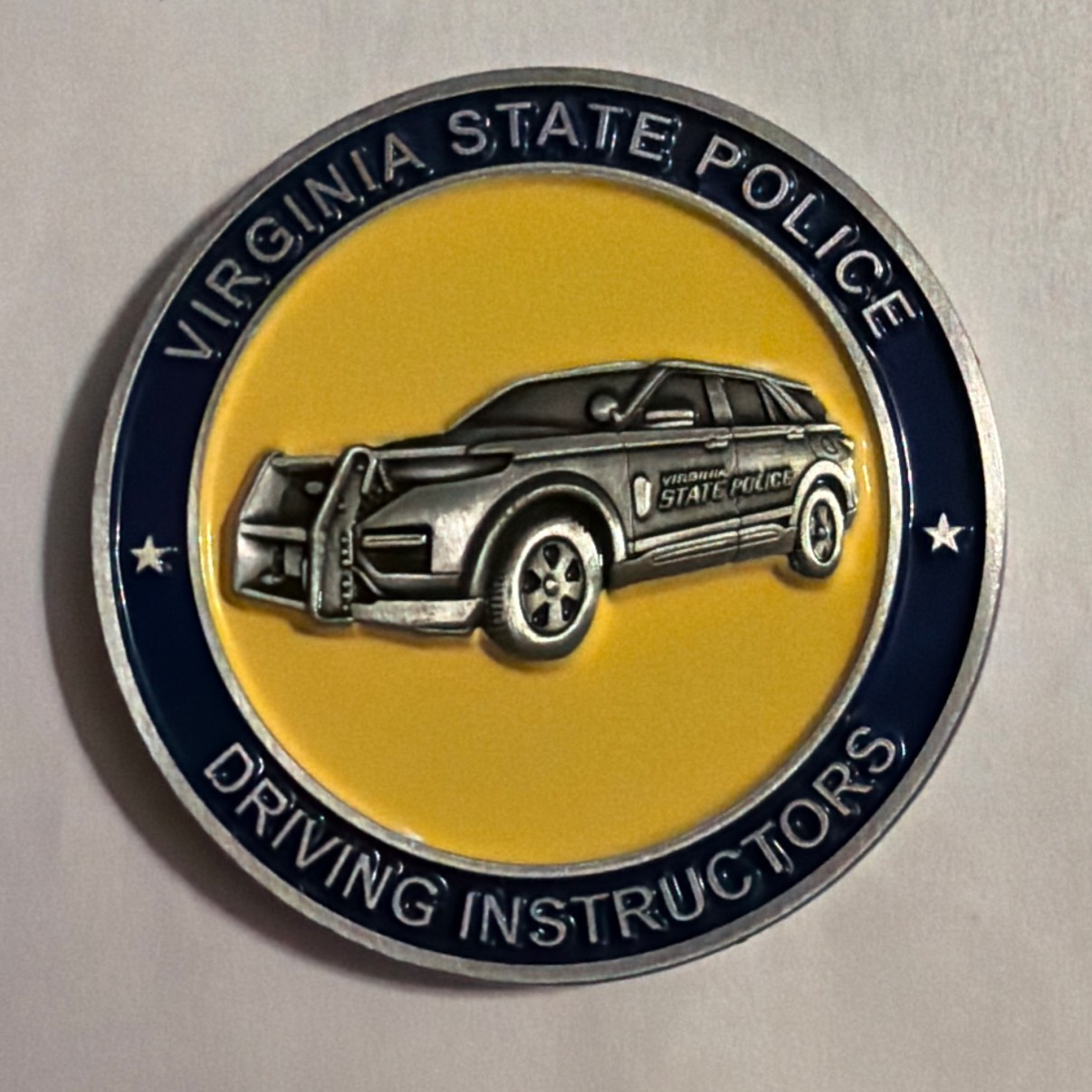 Driving instructor — back