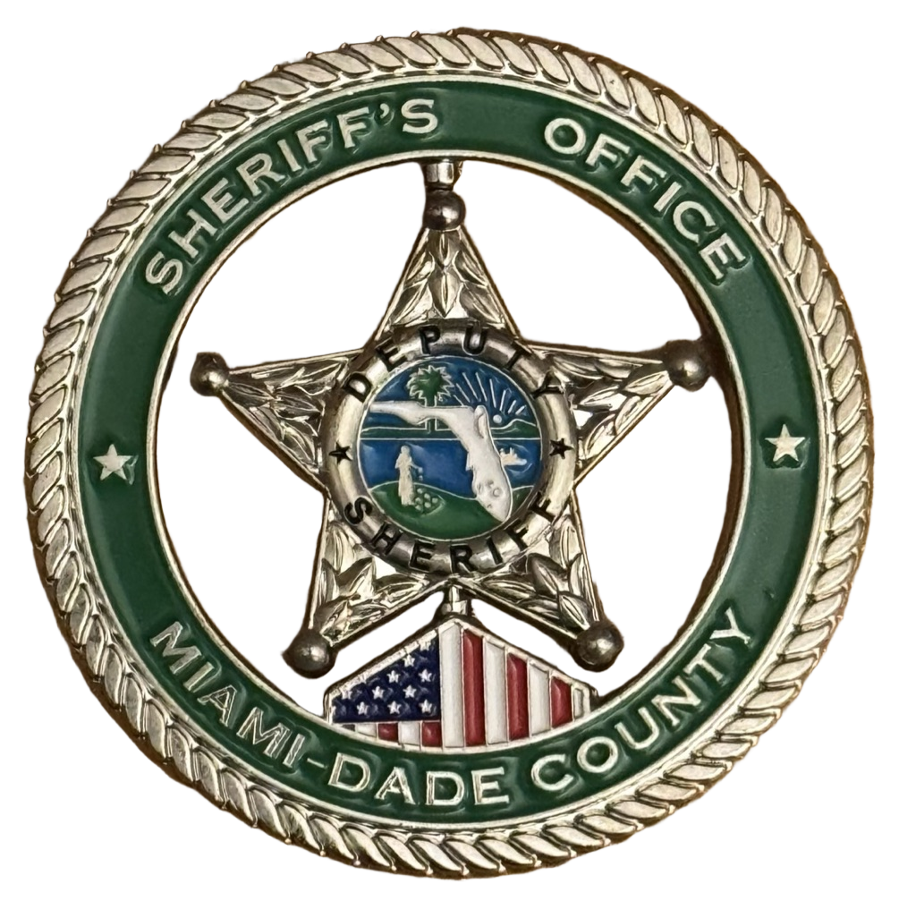 Miami-Dade County Sheriff's Office Silver Version — back