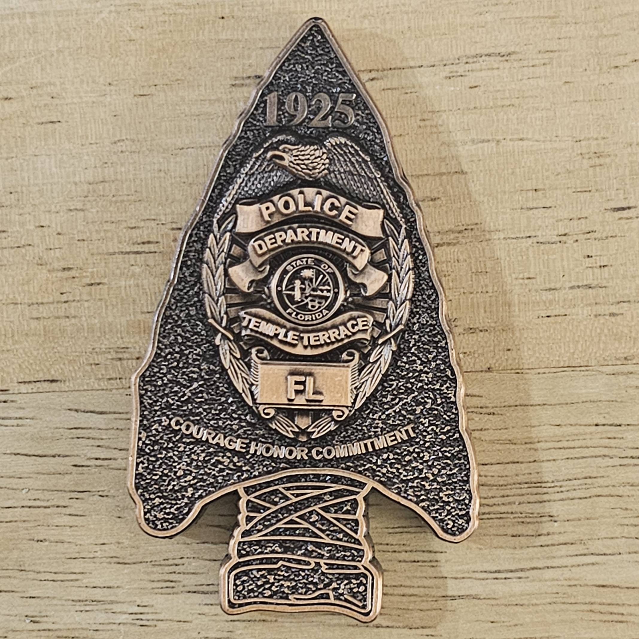 Temple Terrace Arrowhead #48/250 — front