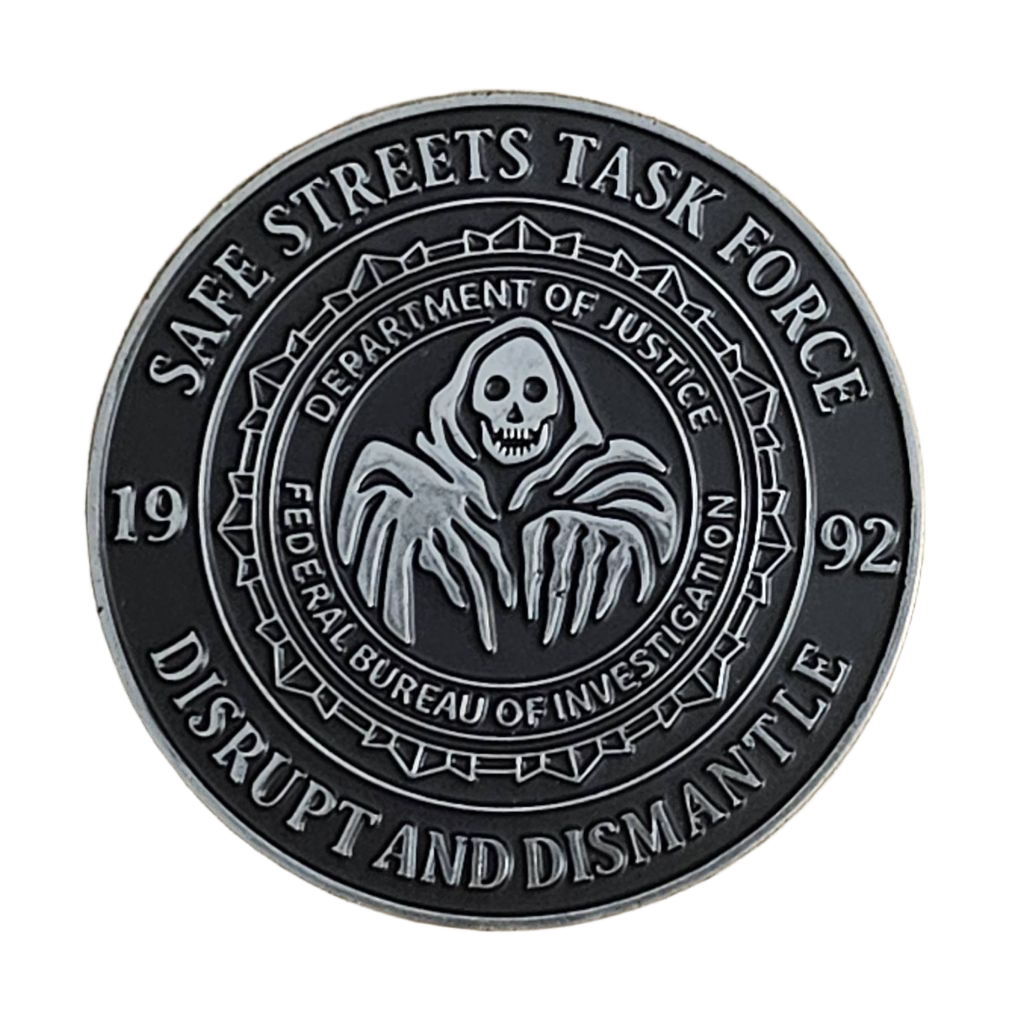 Federal Bureau of Investigations Safe Streets Task Force — front