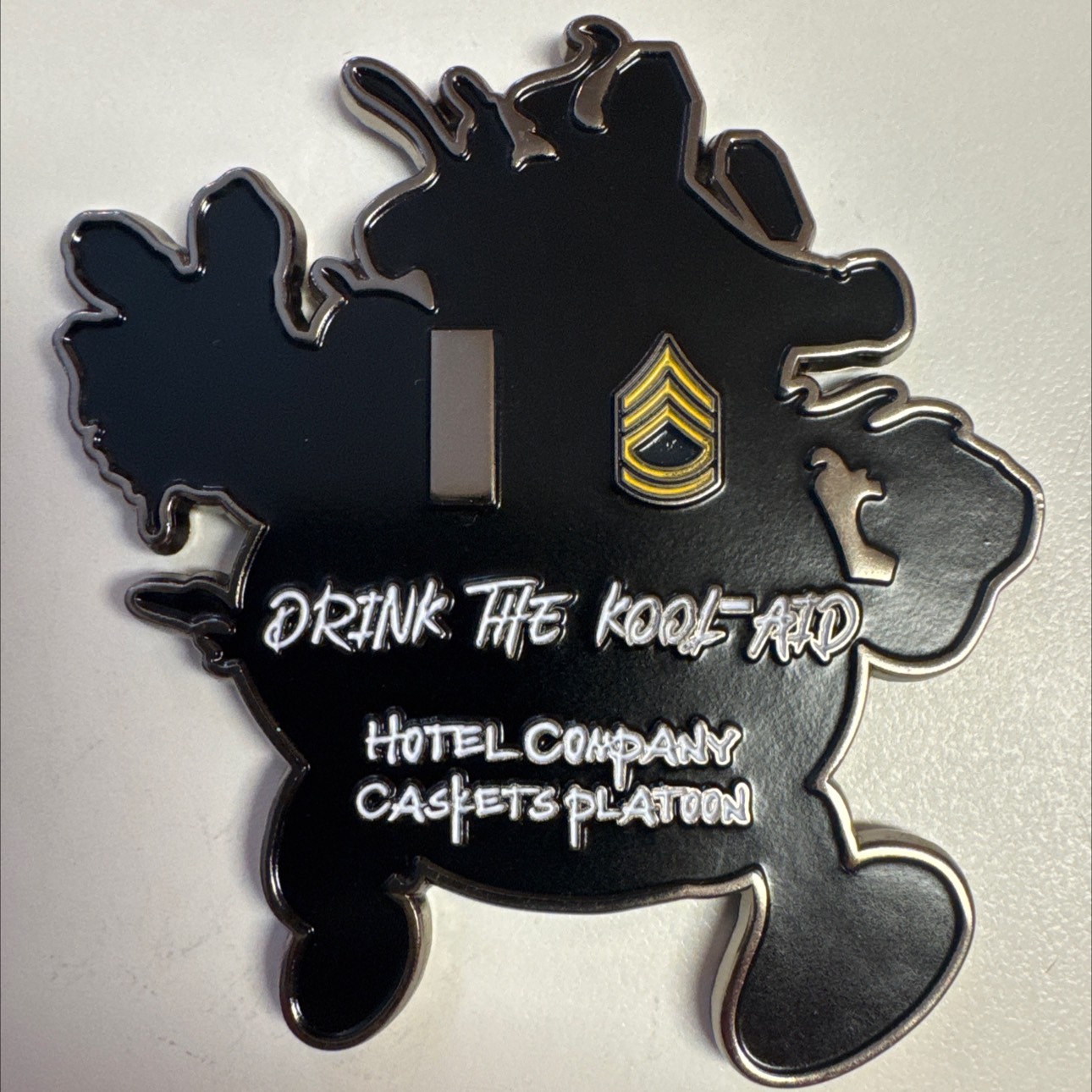 Hotel Comapny Caskets Platoon — back
