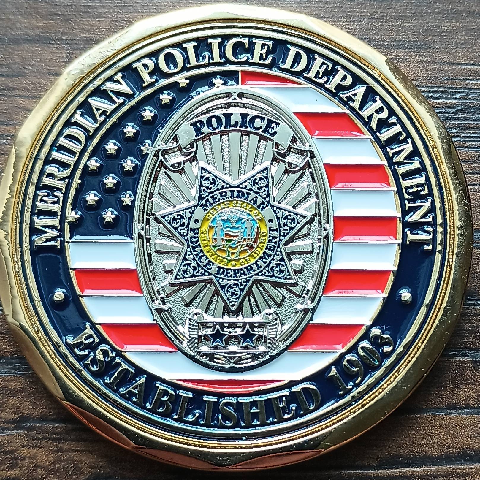 Meridian Police Department — back