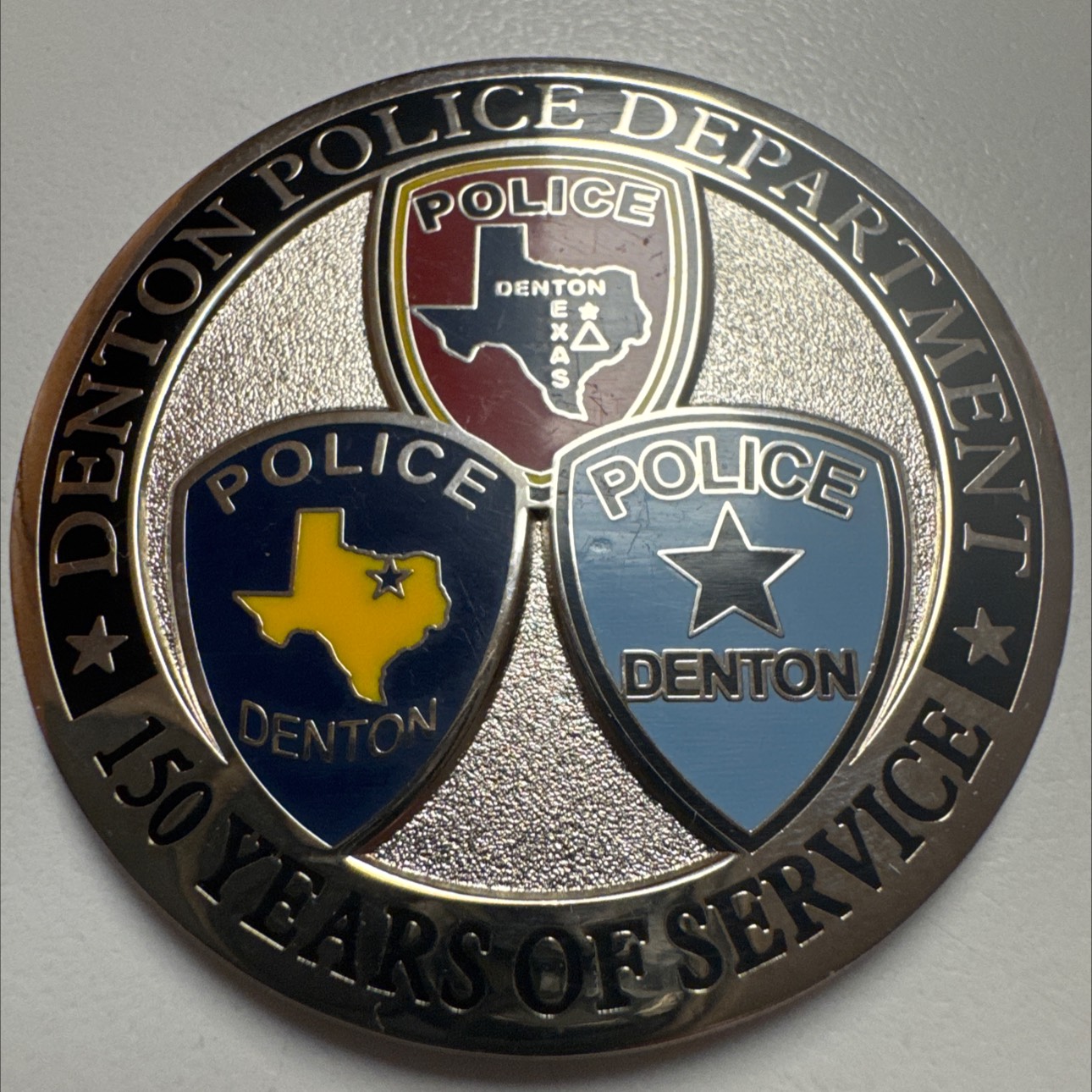 Denton Police Department — back