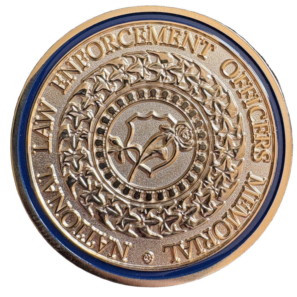 2020 Police Week NLEOMF Coin — back