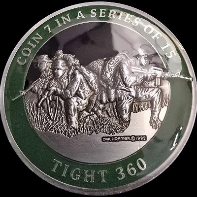 Dick Kramer coin 7 in a series of 15 Tight 360