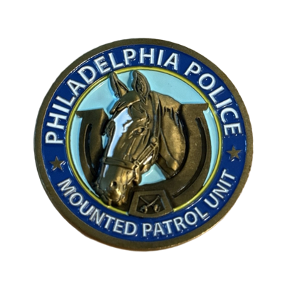 Philadelphia Police Mounted Patrol Unit Challenge Coin