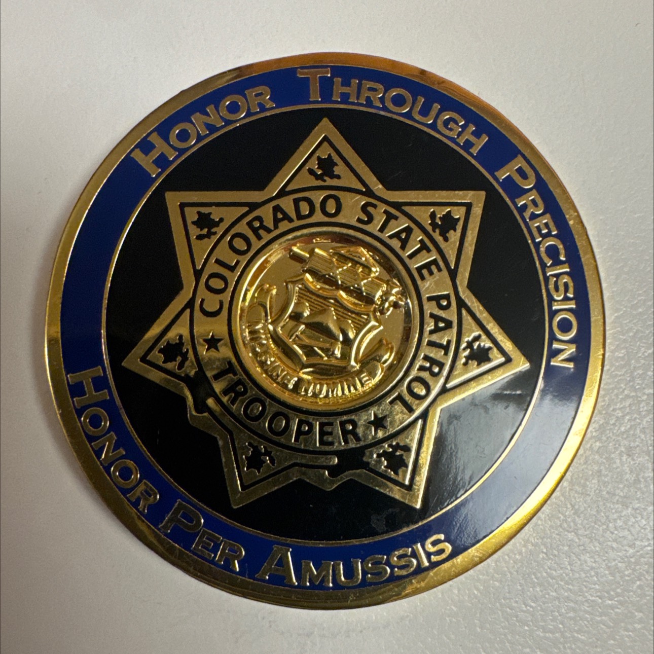 Colorado State Patrol Honor Guard — front