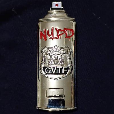 NYPD citywide vandalism task force silver 3D variant