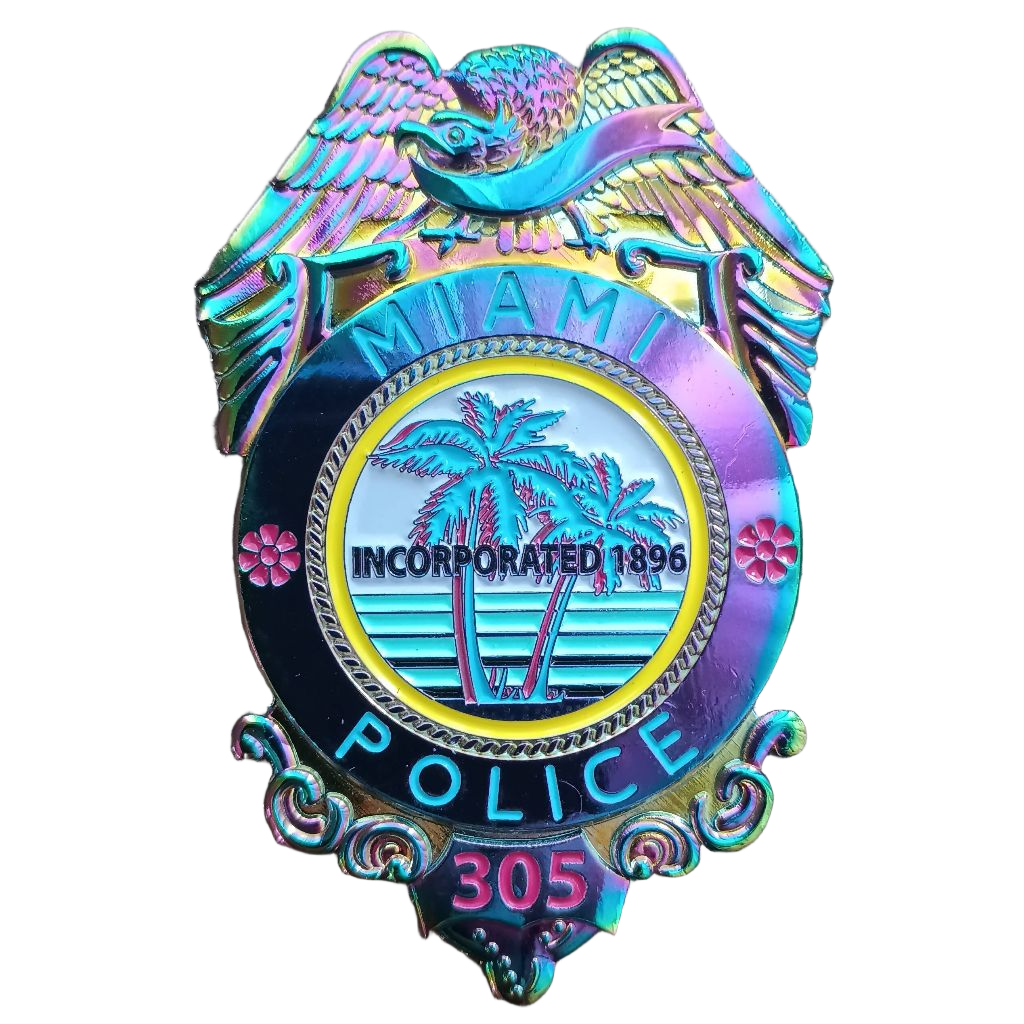 Miami Police Department Challenge Coin — front