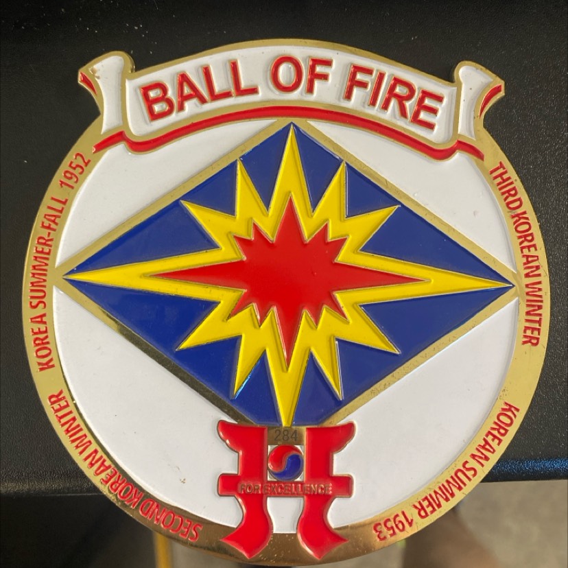 40th infantry division coin — back