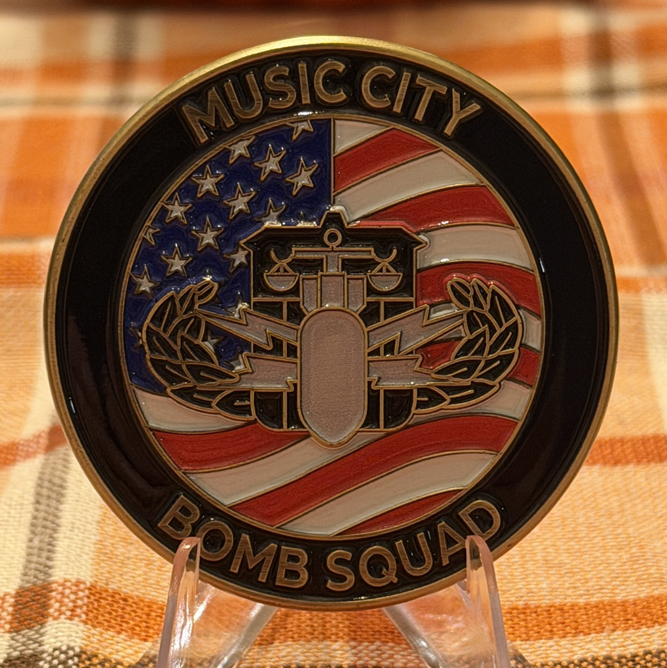 Nashville Metro bomb Squad — back