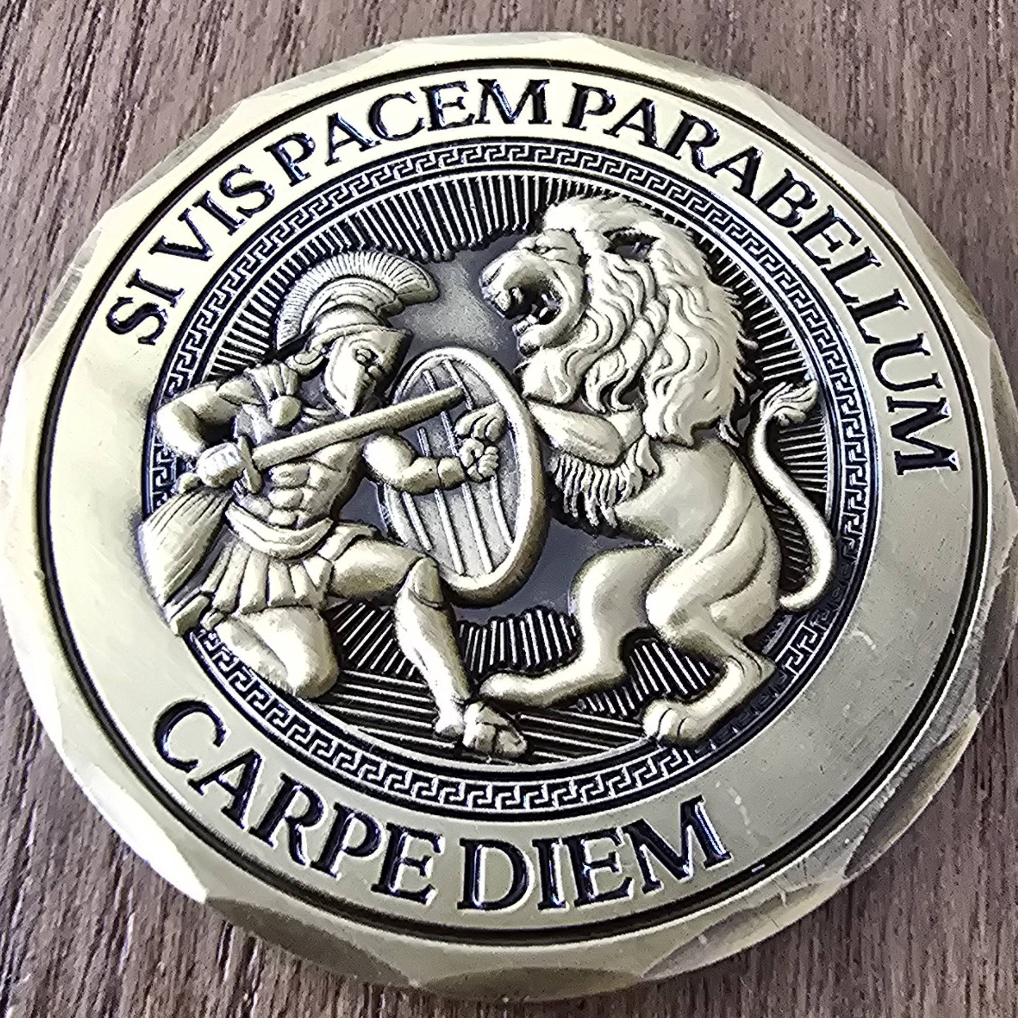 SI VIS PACEM PARABELLUM - gold — back