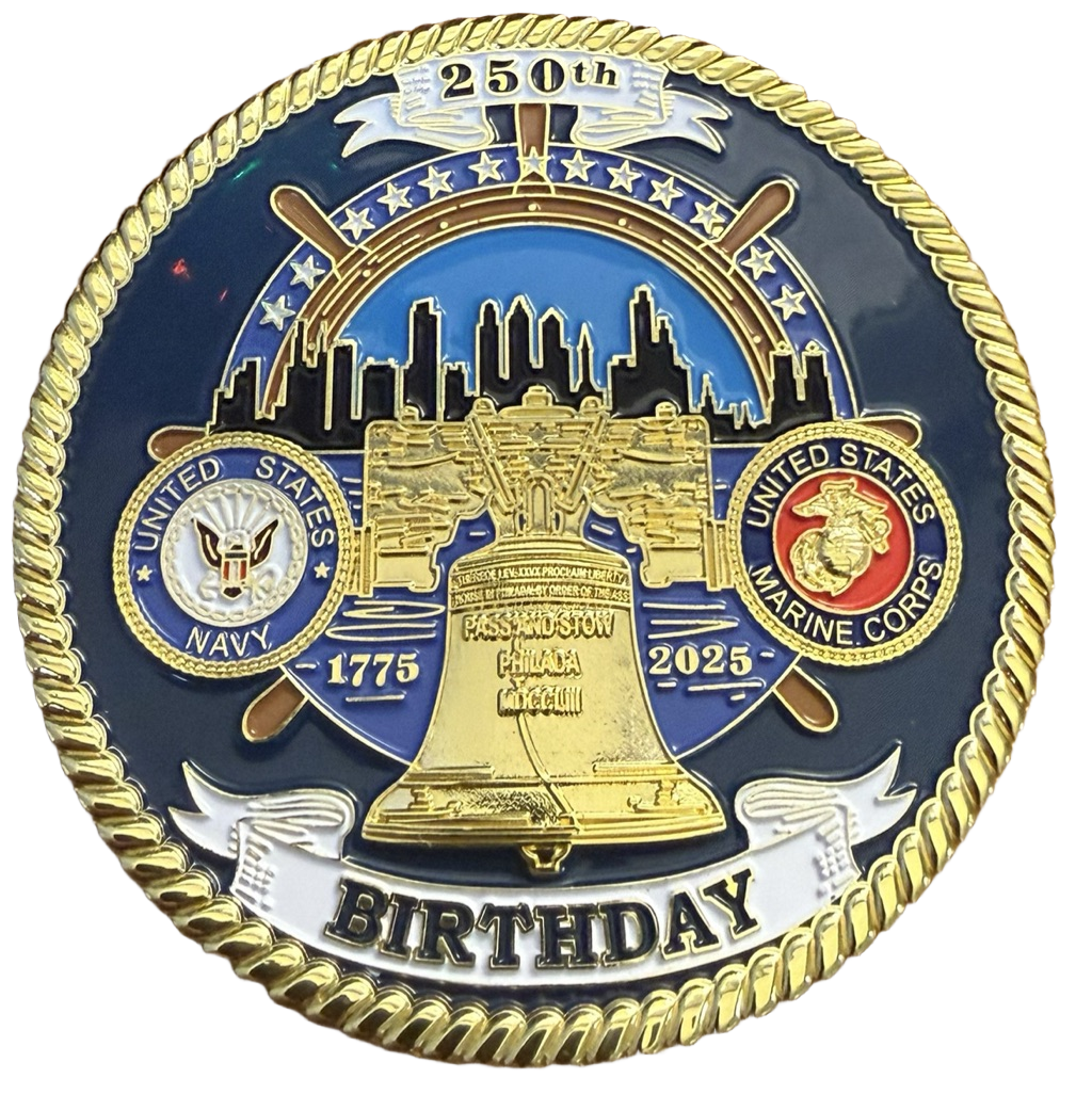 Philadelphia Flyers US Navy 250th Birthday — front