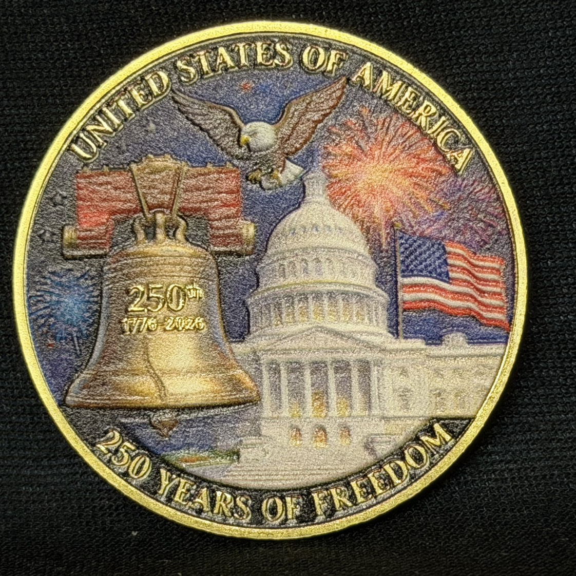 250th USA — back
