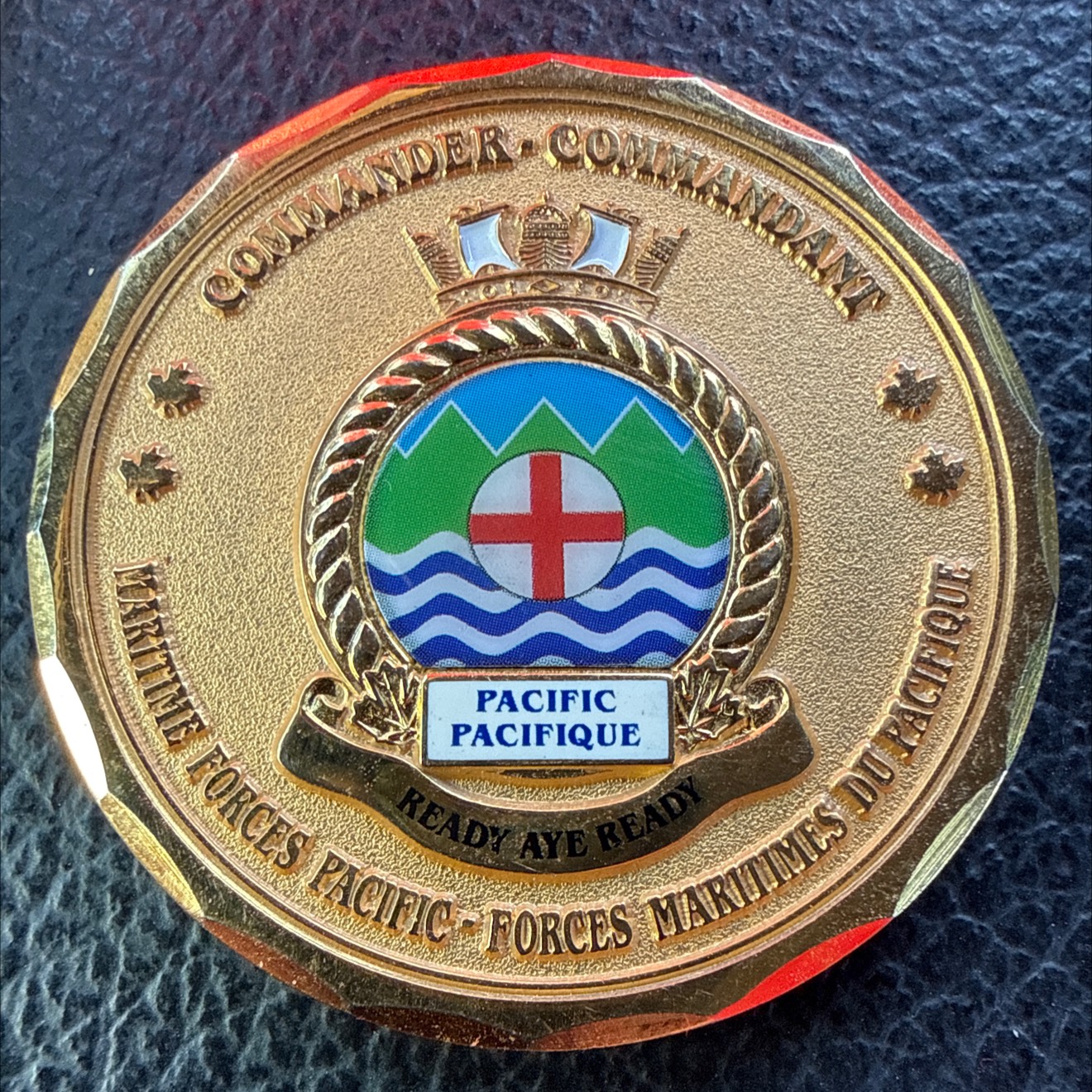 Commander Maritime Forces Pacific — front
