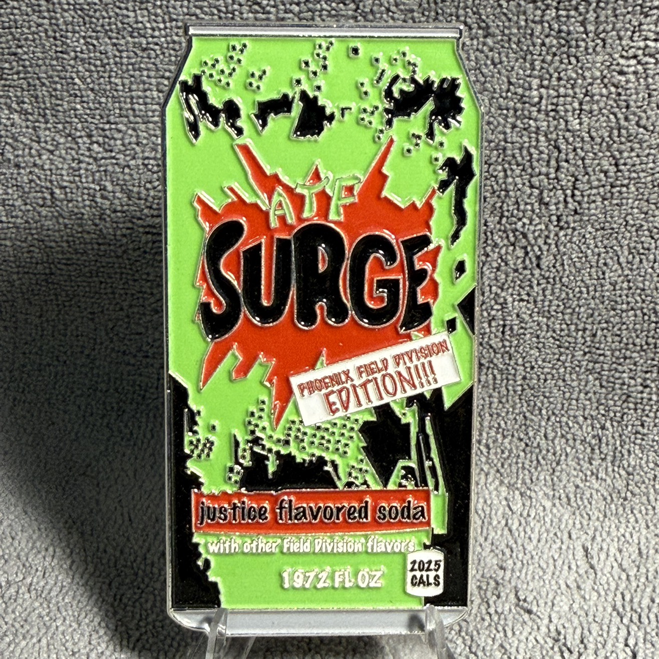 ATF Surge Can — front