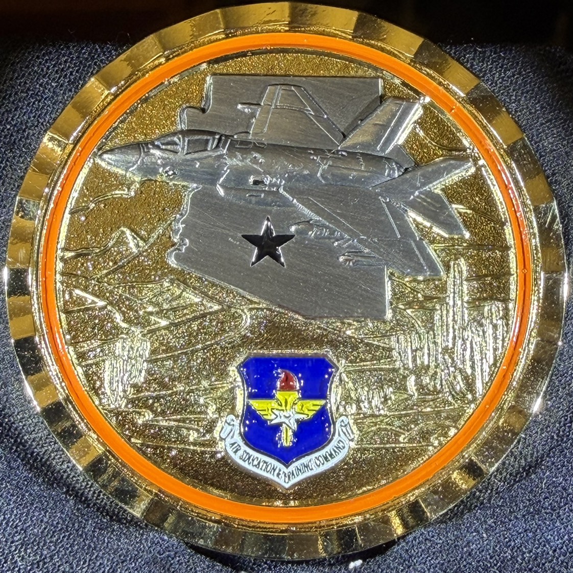 U.S.A.F.  F-35 — back