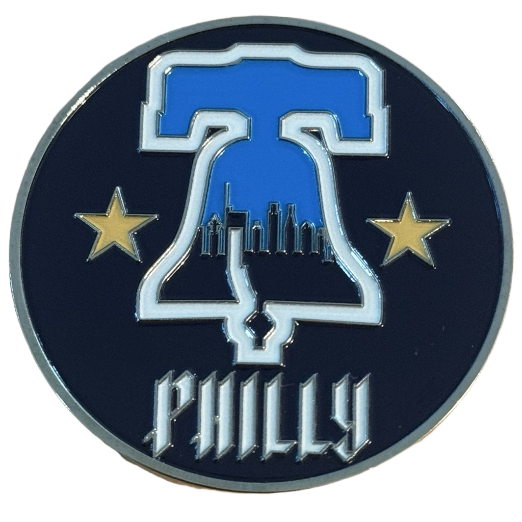 Philadelphia Police Department City of Brotherly Love Challenge Coin — back