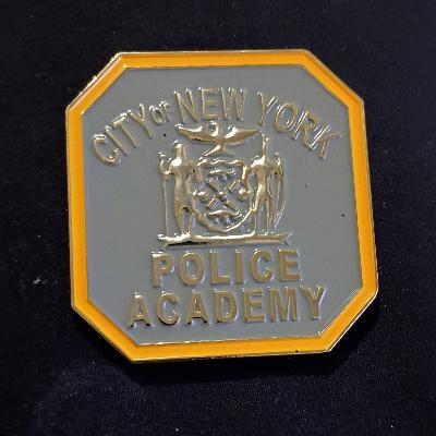 NYPD police academy challenge coin