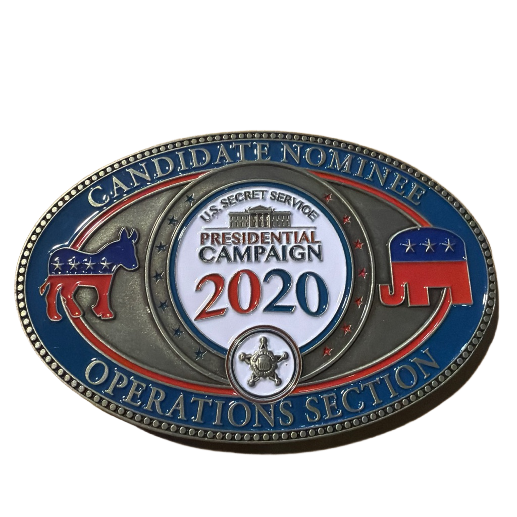 Presidential Campaign 2020 Secret Service — front