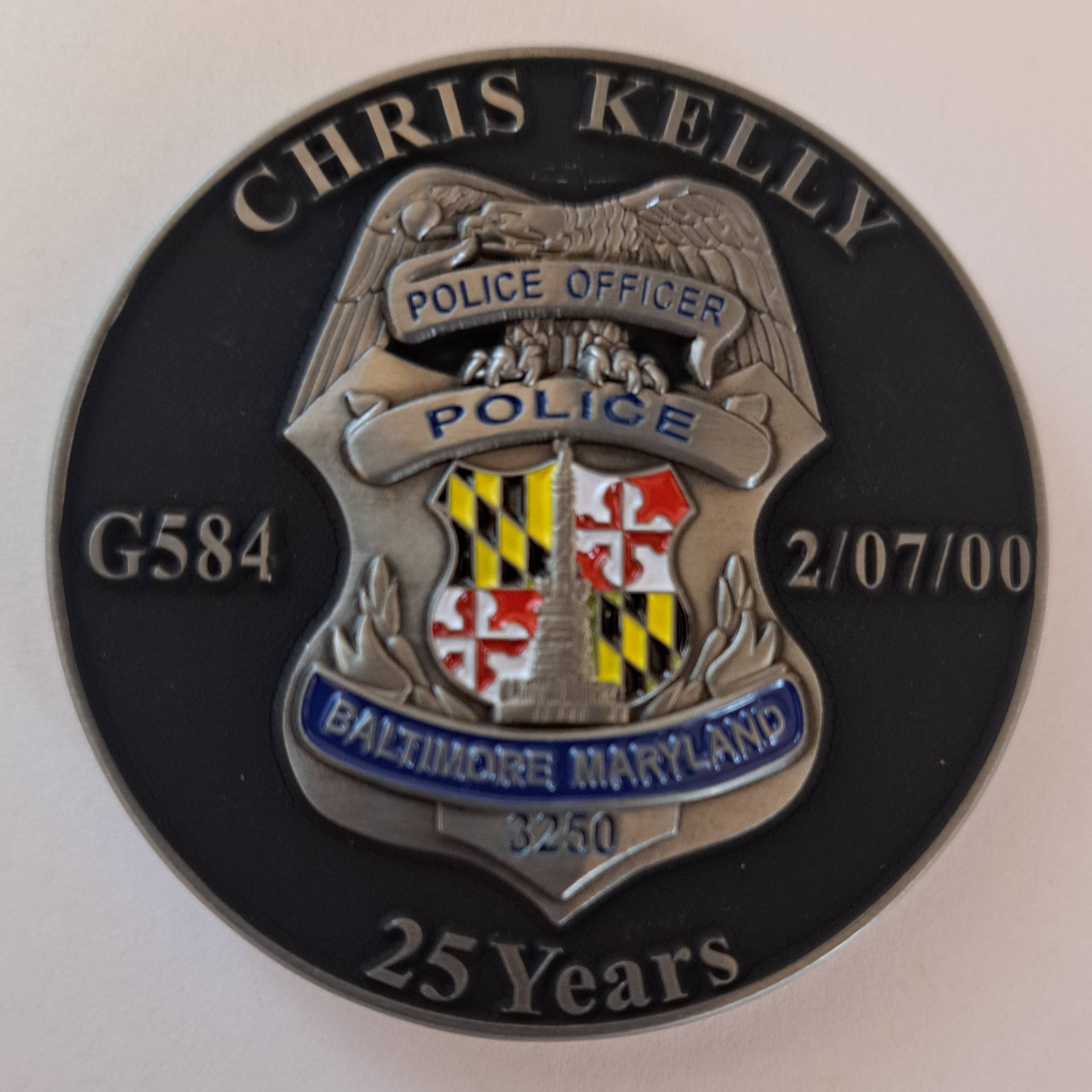 Retired Chris Kelly — front