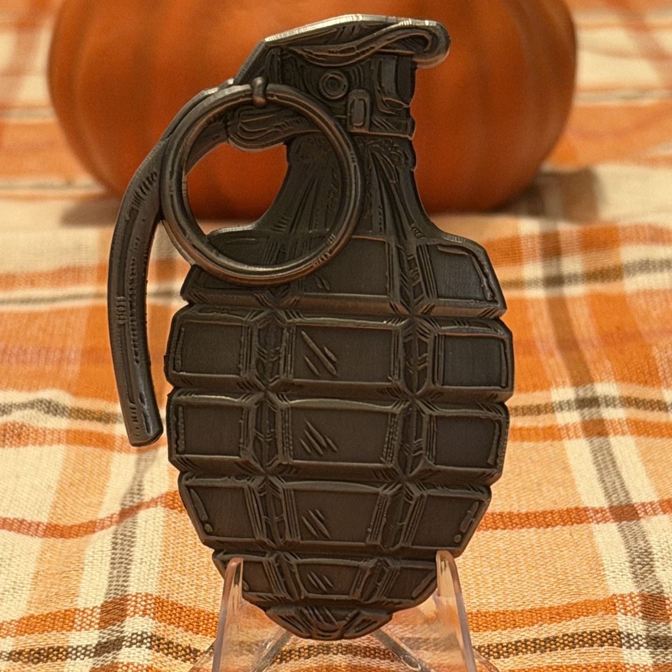 Columbus fire bomb squad grenade — back