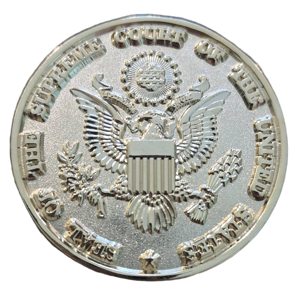 US Supreme Court Police Protection Detail Coin — back
