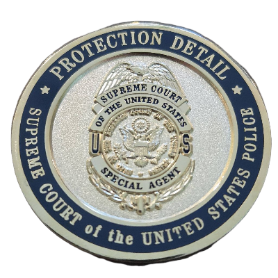 US Supreme Court Police Protection Detail Coin