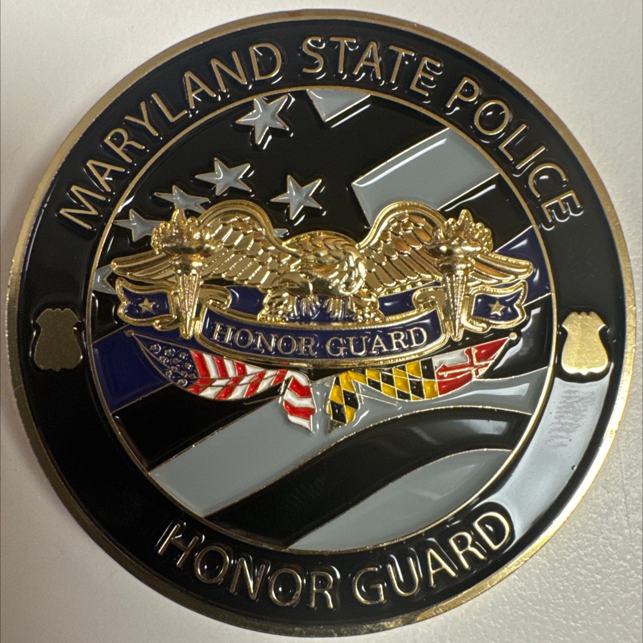 Maryland State Police Honor Guard — back