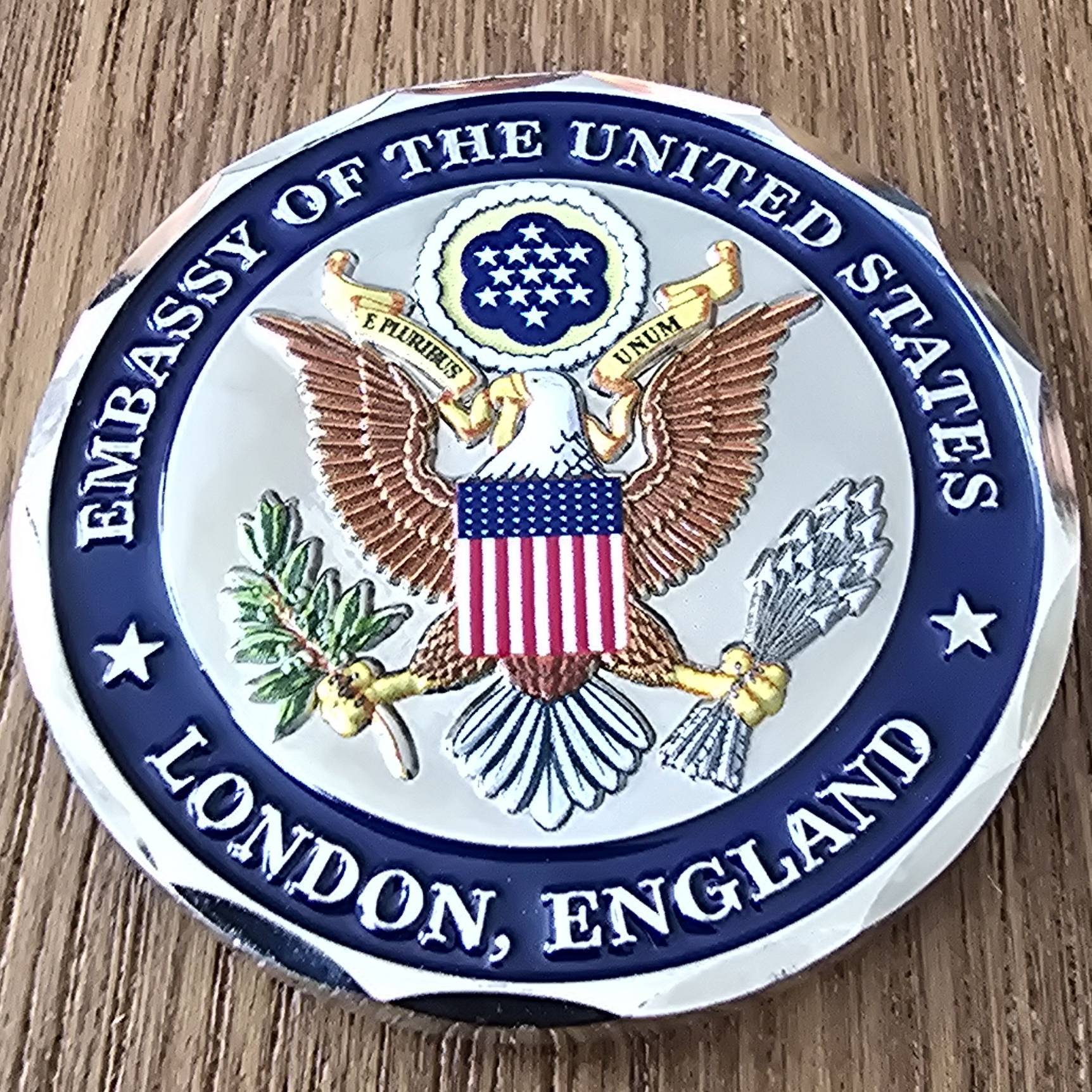 Embassy of the United States- Eagle — back