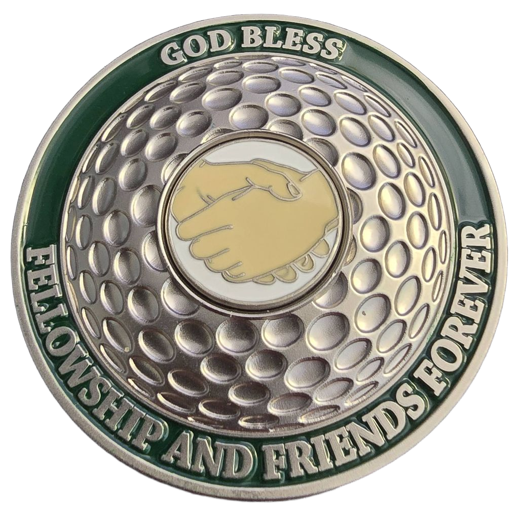 South Hills Team Play Golf Club Challenge Coin — front