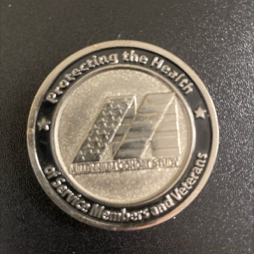 Millennium Cohort Study – “Protecting the Health of Service Members and Veterans” Commemorative Coin — back