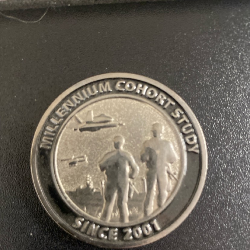 Millennium Cohort Study – “Protecting the Health of Service Members and Veterans” Commemorative Coin — front