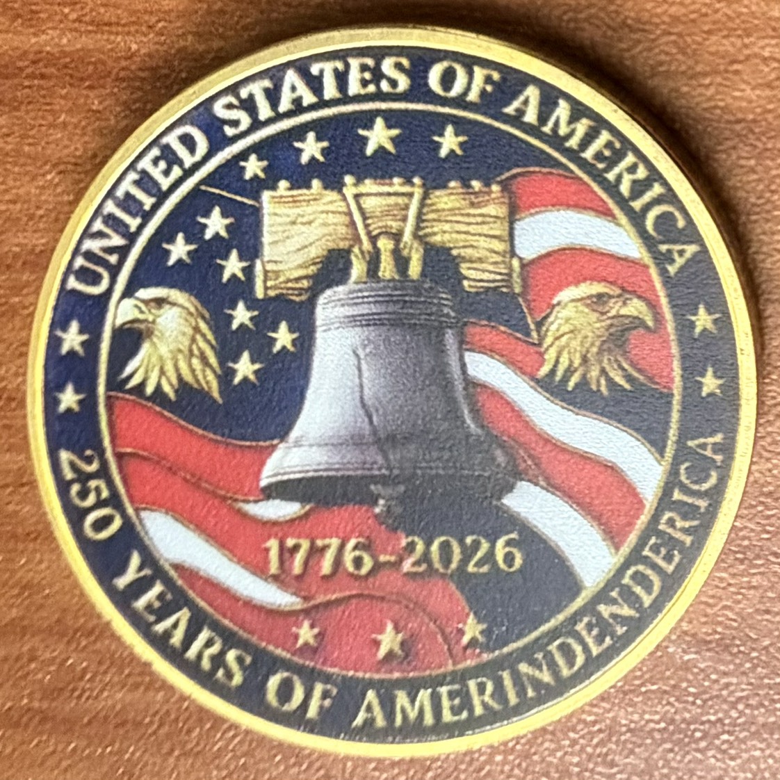 250th USA — back