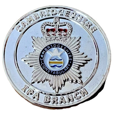 Cambridgeshire Police IPA Challenge Coin