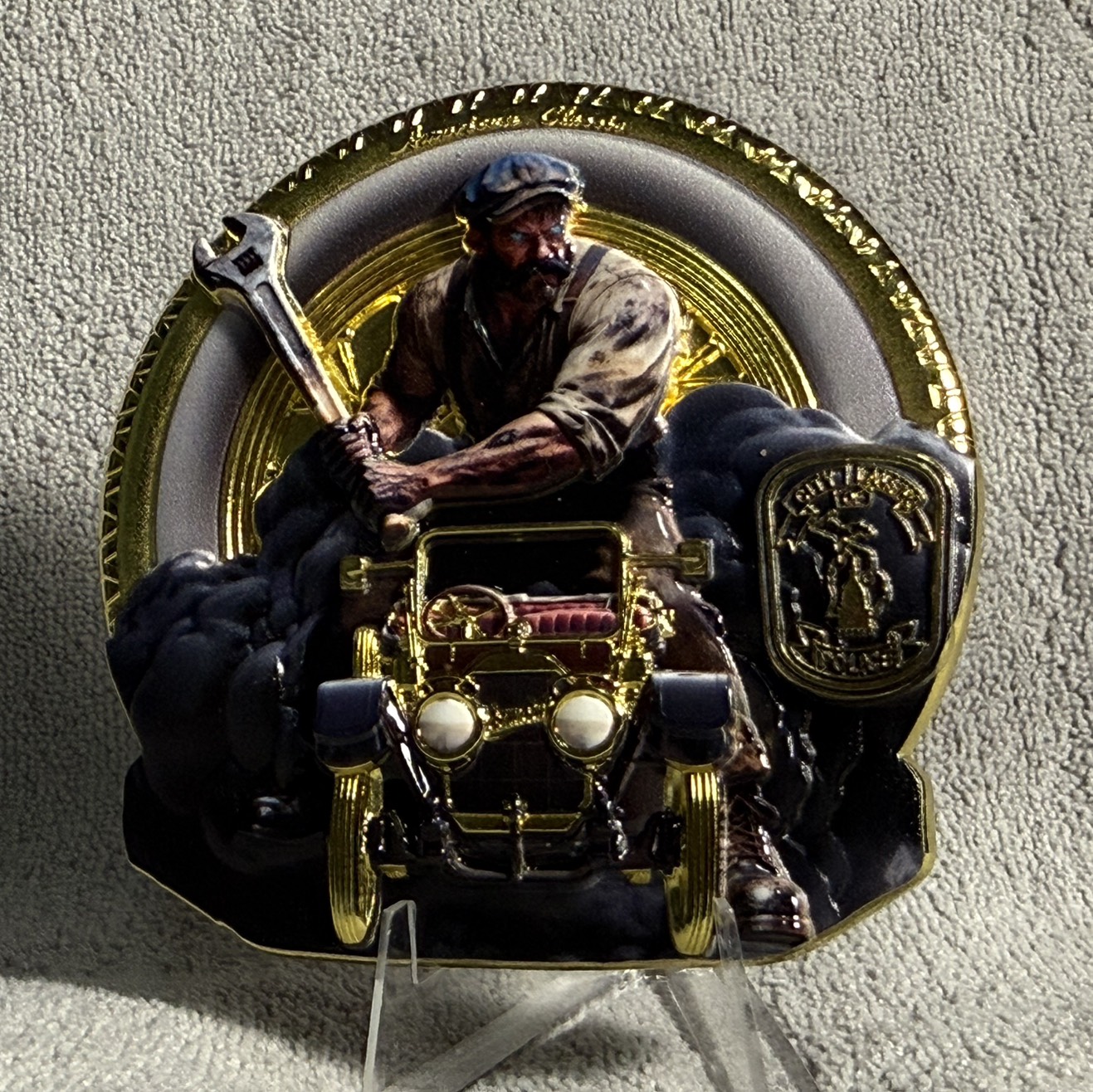 Lansing Michigan Gold Variant — back