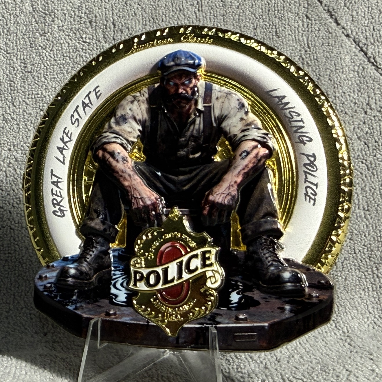 Lansing Michigan Gold Variant — front