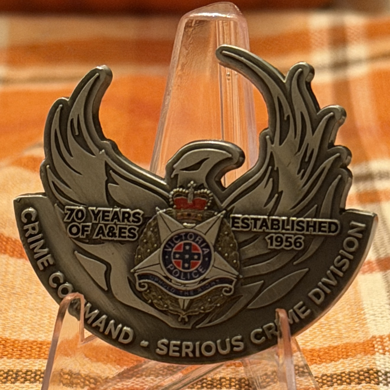 Victoria Australia Police, Arson & Explosives Squad — front