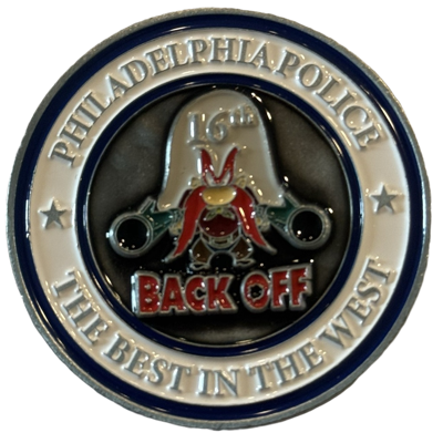 Philadelphia Police 16th District Challenge Coin