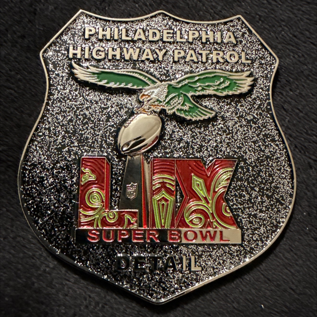 Philadelphia Highway Patrol Super Bowl Parade Detail — back