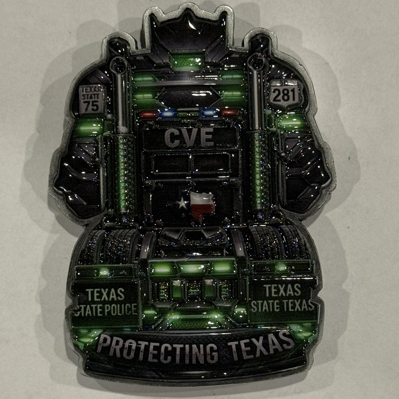 Texas State Police Commercial Vehicle Enforcement — back